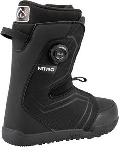Rückansicht von Nitro Snowboards SENTINEL BOA 26 Snowboard Boots Herren black