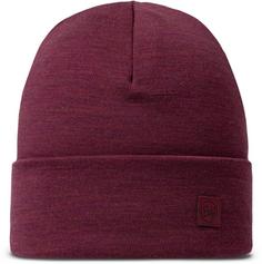 BUFF Merino Heavyweight Beanie solid tibetan red