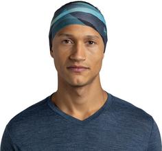 Rückansicht von BUFF Thermonet Stirnband munke tourmaline