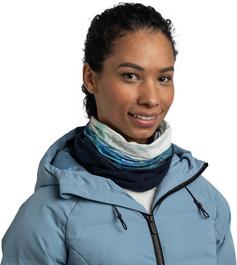 Rückansicht von BUFF Polar Multifunktionstuch dryen blue