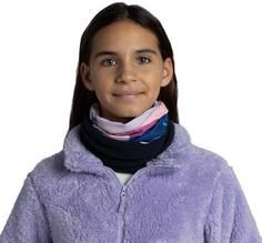 Rückansicht von BUFF Polar Multifunktionstuch Kinder omasi blue