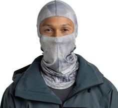 Rückansicht von BUFF EcoStretch Sturmhaube snout ash