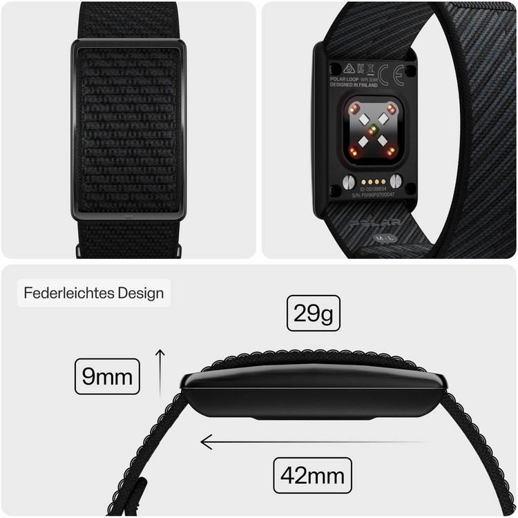 Polar Polar Loop Sportuhr - blk-blk - 0 | SportScheck