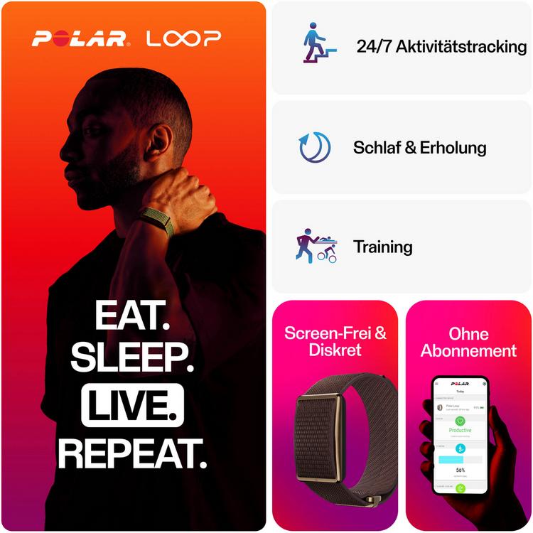 Polar Polar Loop Sportuhr - cop-brn - 0 | SportScheck