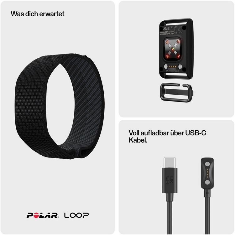 Polar Polar Loop Sportuhr - blk-blk - 1 | SportScheck