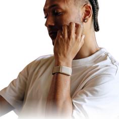 Rückansicht von Polar Loop Sportuhr gld-sand