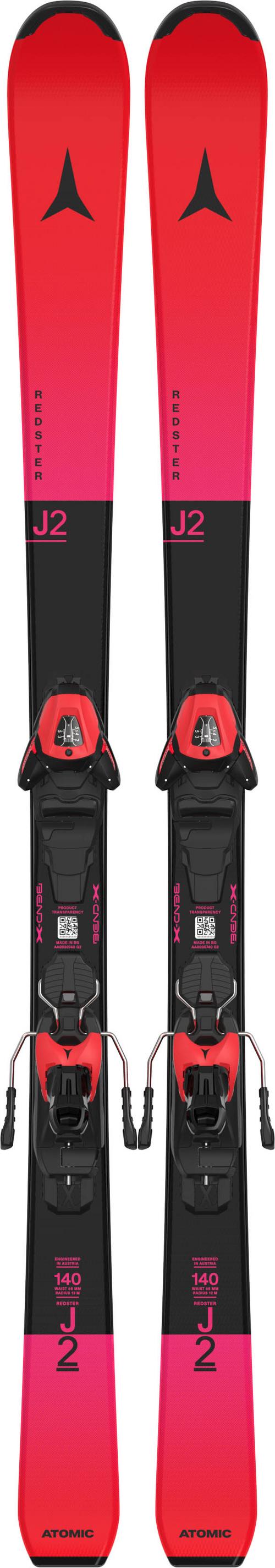 ATOMIC REDSTER J2 130-150 + L 6 GW Carving Ski Kinder