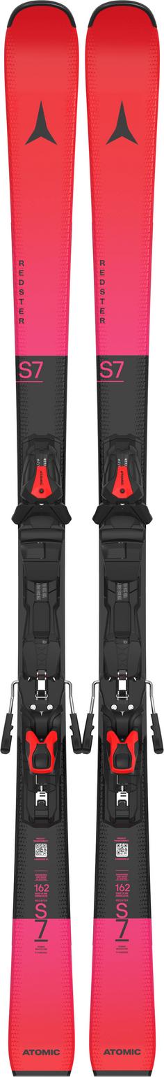 ATOMIC REDSTER S7 + MI 12 GW Carving Ski Herren red tension black