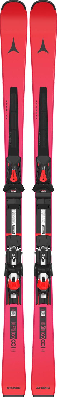 ATOMIC REDSTER S8 RVSK C + I 12 GW Carving Ski Herren red tension