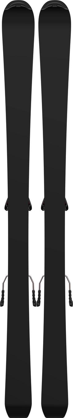 Rückansicht von ATOMIC REDSTER J2 130-150 + L 6 GW Carving Ski Kinder red tension black