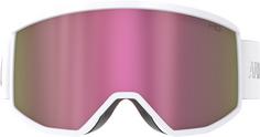 Rückansicht von ATOMIC FOUR M HD Skibrille white