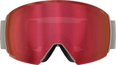 Rückansicht von ATOMIC REVENT Q L HD SOLO Skibrille sand