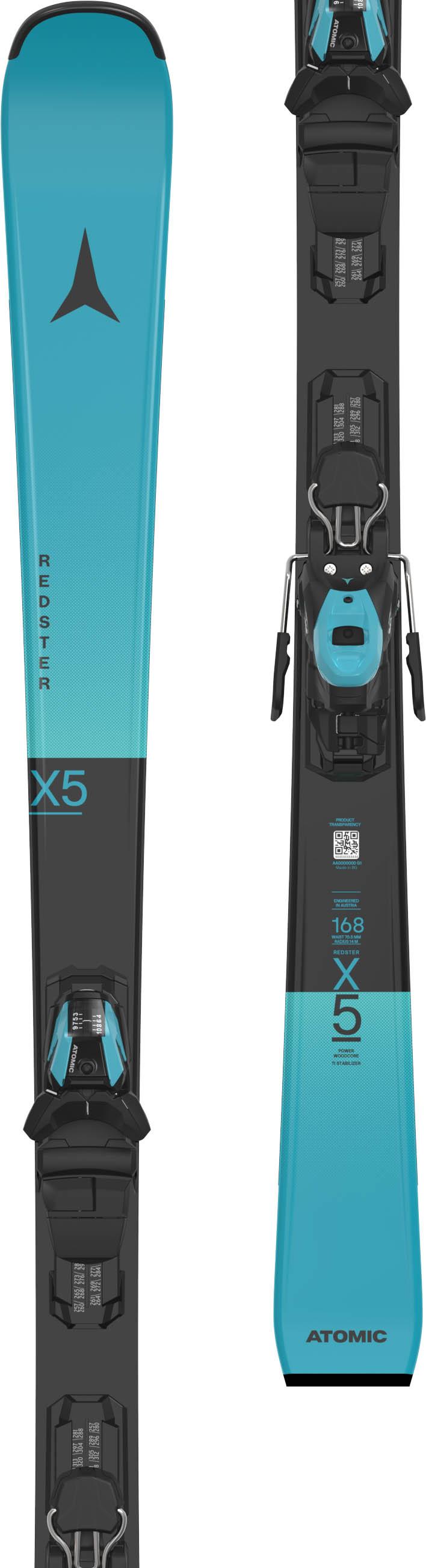 Thumbnail - ATOMIC REDSTER X5 TEAL + M 10 GW Carving Ski Herren