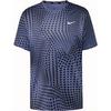 Nike Miler Funktionsshirt Herren - world indigo-reflective silv