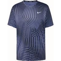 Nike Miler Funktionsshirt Herren - world indigo-reflective silv