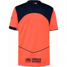Rückansicht von Nike FC Barcelona 25-26 3rd Fußballtrikot Herren bright mango-midnight navy-midnight navy