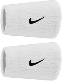 Nike Swoosh Classic Doublewide Schwei&szlig;band - white-black