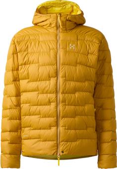 Haglöfs ROC Flash Daunenjacke Herren clay yellow-tech yellow