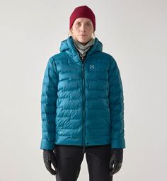 Rückansicht von Haglöfs ROC Flash Daunenjacke Damen deep teal