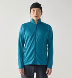Rückansicht von Haglöfs Korp Fleecejacke Herren deep teal
