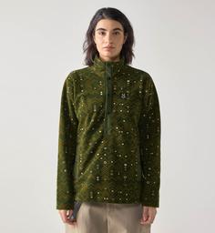 Rückansicht von Haglöfs Mora Fleeceshirt Damen seaweed green-olive green