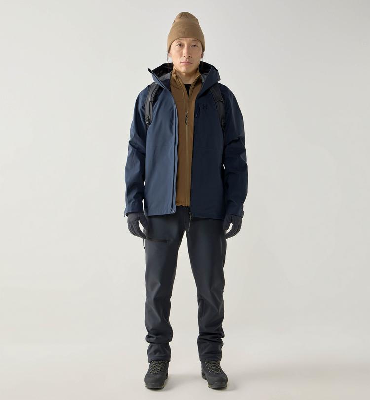 Hagl&ouml;fs Hagl&ouml;fs Front Proof II Hardshelljacke Herren - tarn blue - 3 | SportScheck