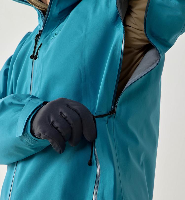 Hagl&ouml;fs Hagl&ouml;fs Front Proof II Hardshelljacke Herren - deep teal - 5 | SportScheck