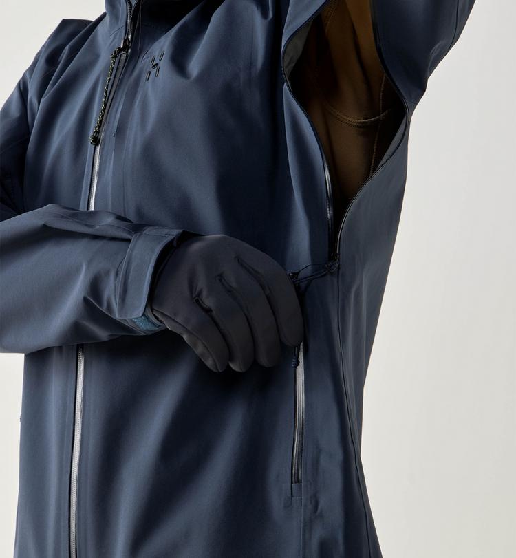 Hagl&ouml;fs Hagl&ouml;fs Front Proof II Hardshelljacke Herren - tarn blue - 6 | SportScheck