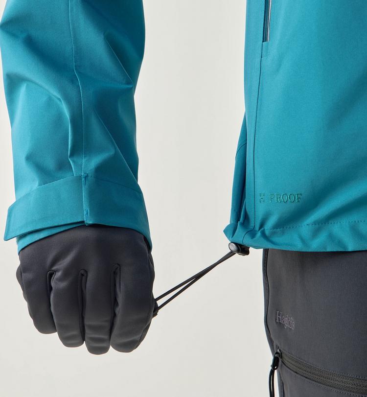 Hagl&ouml;fs Hagl&ouml;fs Front Proof II Hardshelljacke Herren - deep teal - 7 | SportScheck