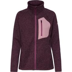 McKinley Arlita Fleecejacke Damen red wine-rose dark