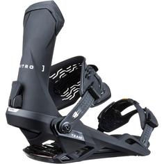 Rückansicht von Nitro Snowboards RAMBLER 25 Snowboardbindung Herren blue
