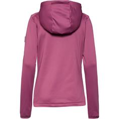 Rückansicht von McKinley Eeli Fleecejacke Damen red wine