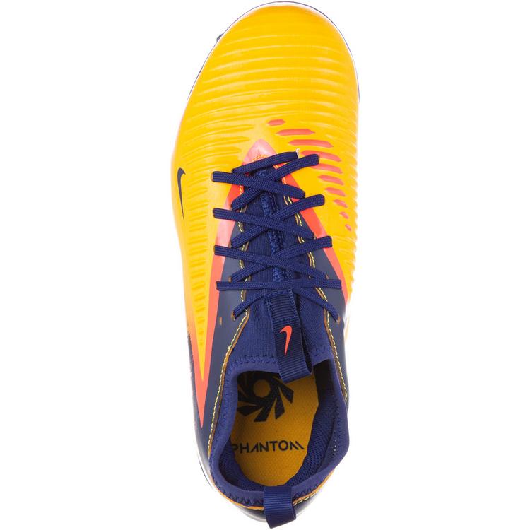 Nike Nike JR PHANTOM 6 LOW ACAD FG-MG EH Fu&szlig;ballschuhe Kinder - laser orange-lemon venom-blue void - 0 | SportScheck