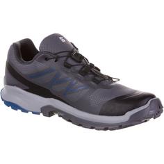 Rückansicht von Salomon GTX XA FLYER GTX Trailrunning Schuhe Herren castlerock-asphalt-dark blue