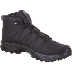Rückansicht von Salomon GTX EXTEND MID Wanderschuhe Herren phantom-black-castlerock