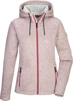 KILLTEC KOW 5 Strickfleece Damen rose dust