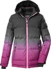 KILLTEC KSW 330 Skijacke M&auml;dchen - dunkel himbeere