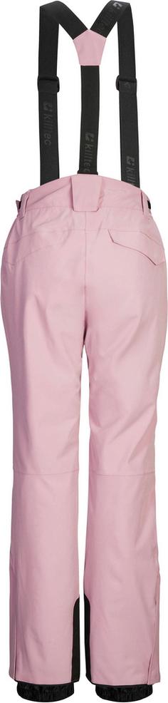 Rückansicht von KILLTEC KSW 60 Skihose Damen rosenholz
