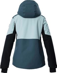 Rückansicht von KILLTEC KSW 39 Skijacke Damen hellpetrol