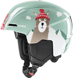 Uvex viti Skihelm Kinder jade lama
