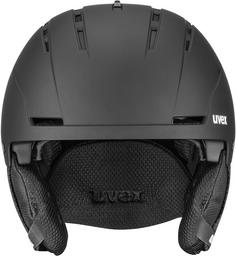 Rückansicht von Uvex Stance Skihelm black matt