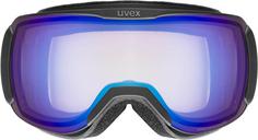 Rückansicht von Uvex downhill 2100 V Skibrille black matt