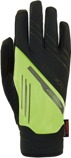 Roeckl Rothenfels Fahrradhandschuhe dress black-fluo yellow
