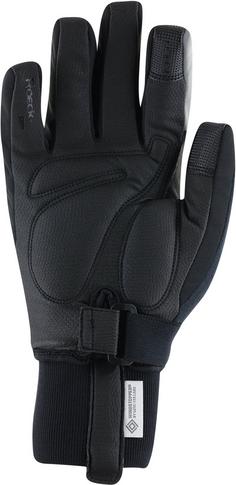 Rückansicht von Roeckl Villach 3 Fahrradhandschuhe black