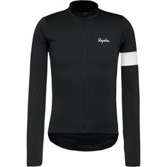 Rapha Core Thermal Fahrradtrikot Herren black-white