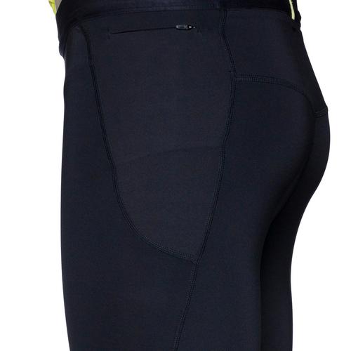 Rückansicht von HOKA NOVAFLY Lauftights Herren black