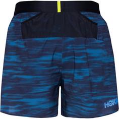 Rückansicht von HOKA GLIDE 5'' Funktionsshorts Herren blue blurr