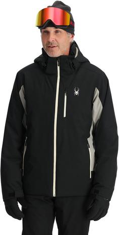 Rückansicht von Spyder Vertex Skijacke Herren black