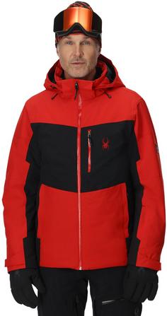 Rückansicht von Spyder COPPER Skijacke Herren spyder red