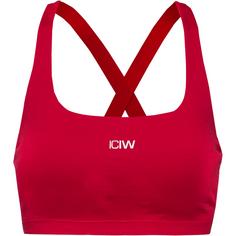 ICANIWILL Smooth Seamless Sport-BH Damen red cherry